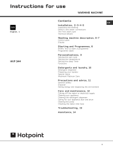 Hotpoint HVF 344 User manual