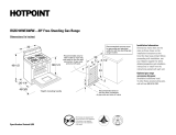 Hotpoint RGB744WEAWW User manual