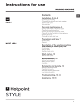 Hotpoint HY6F 1551P UK.T User manual