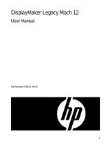 HP ColorSpan Legacy Printers User manual