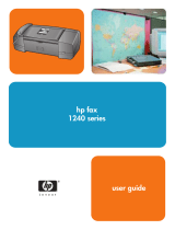 HP 1240 Fax series User manual