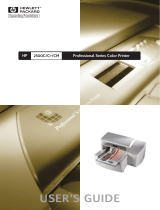 HP 2500c Pro Printer series User manual