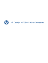 HP Deskjet 3070A e-All-in-One Printer series - B611 User manual