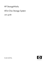 HP STORAGEWORKS ALL-IN-ONE STORAGE SYSTEM User manual