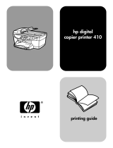 HP 410 Digital Copier Printer User guide