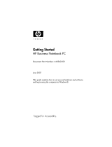 HP Compaq 2510p Notebook PC User manual