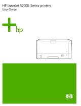 HP 5200L Series User manual