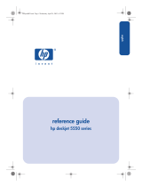 HP (Hewlett-Packard) Deskjet 5500 Printer series User manual