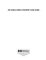 HP 660LX User manual