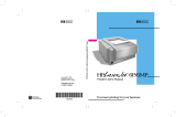 HP (Hewlett-Packard) LaserJet 6p/mp Printer series User manual