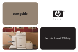 HP Color LaserJet 9500 Multifunction Printer series User manual