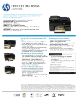 HP 8500A User manual