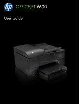 HP OFFICEJET 6600 User manual