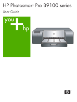 HP Photosmart Pro B9180 Printer series User manual