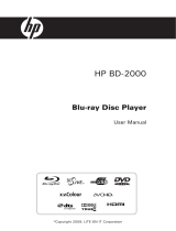 HP BD-2000 User manual
