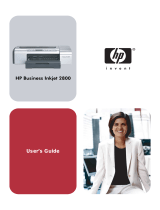 HP Business Inkjet 2800 Printer series User manual