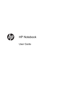 HP ProBook 6475b Notebook PC User manual