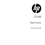 HP CC450 Quick start guide