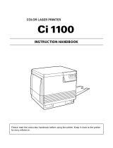 HP Ci 1100 User manual