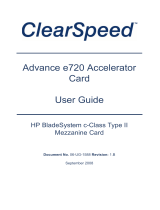HP Advance e720 User manual