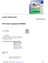 HP CP3505n User manual