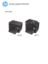 HP (Hewlett-Packard) M176n User manual