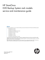 HP D2D2502 User manual