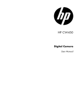 HP CW450 Digital Camera User manual