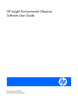 HP Data Center Environmental Edge User manual