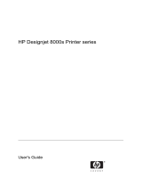 HP 8000S User manual