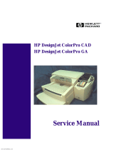 HP DesignJet ColorPro CAD User manual