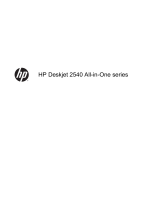 HP Deskjet 2541 All-in-One Printer User manual