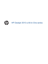 HP Deskjet 3510 e-All-in-One Printer User manual