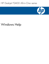 HP F2420 User manual