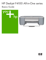 HP Deskjet F4100 All-in-One Printer series User guide
