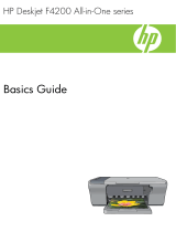 HP Deskjet F4200 All-in-One Printer series User manual