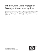 HP DL100 User manual