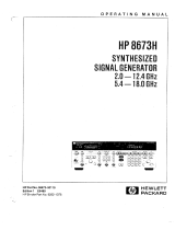 HP HP8673H User manual
