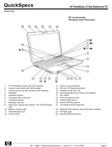 HP ELITEBOOK 2730P User manual