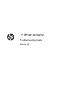 HP ePrint Enterprise Troubleshooting guide