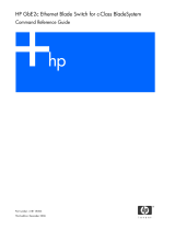 HP GbE2c User manual