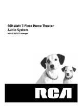 RCA Home Theater Audio System User manual