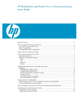 HP HP c7000 User manual