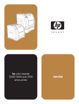 HP Color Laserjet Printer 3550 User manual