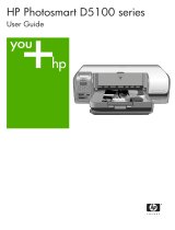 HP Photosmart D5100 Printer series User manual