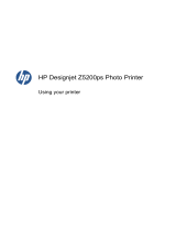 HP DesignJet Z5200 Photo Printer User manual
