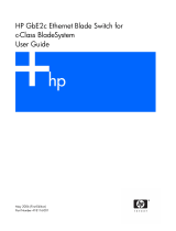 HP GbE2c User manual