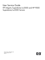 HP sx2000 User manual
