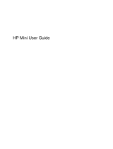 HP MINI1101125NR User manual
