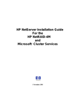 HP HP NetRAID-4M User manual